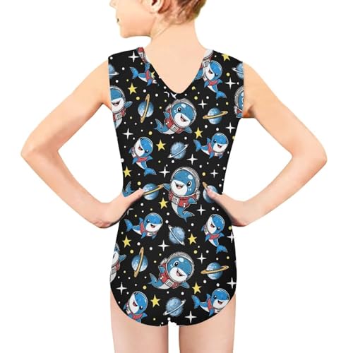 Image of Mumeson Girls One Piece Swimsuits Lightweight V-Neck Swimwear Bathing Suits for Little Girls 3-14 Years