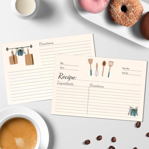 Tarjetas de recetas y separadores para regalar en despedidas de soltera 6
