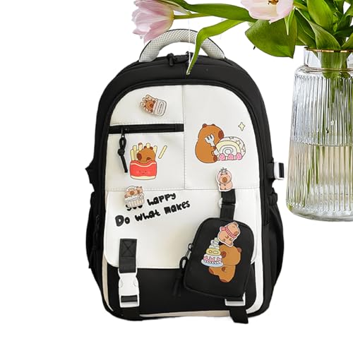 Sac à dos Capybara polyvalent pour l'école, les sorties et les week-ends à la plage