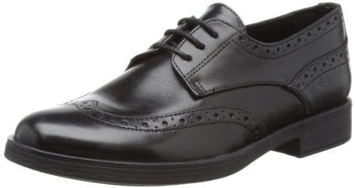 Geox J Agata C, Scarpe Stringate Basse Brogue