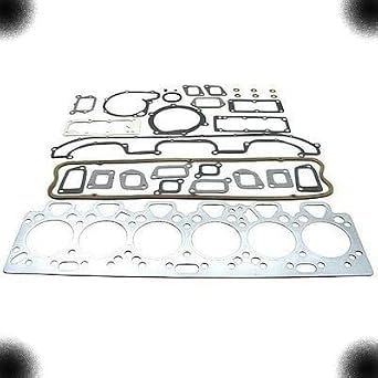 TM NEXDYNAMI 4224167M91 New Head Gasket Set Compatible with/Replacement for Aftermarket 1215/MF/Metal Perkins/Oliver 4224167M91 6.354, 1850
