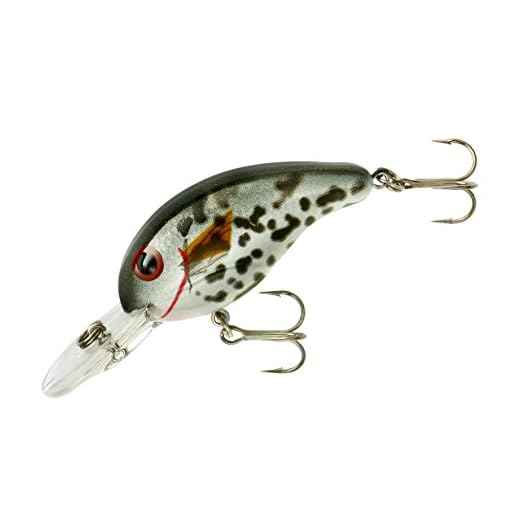 Band-It Crankbait Series 100 200 & 300 Bass Fishing Lures, Crappie, Series 200 (Dives to 8')