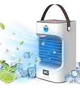 Amazon | 冷風機 冷風扇 ミニクーラー 卓上冷風機 小型 卓上 扇風機