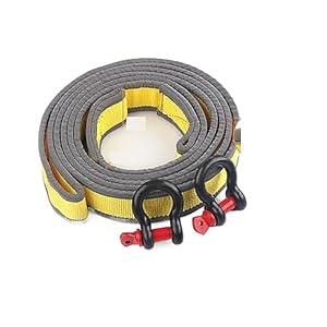 Bassfly Auto-Abschleppgurt 8 Tonnen Zugseilgurt