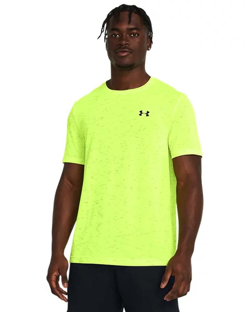 Under Armour Herren UA Vanish Seamless Kurzarm-Oberteil T-Shirt, enganliegendes Sportshirt, kurzärmliges und schnelltrocknendes Trainingsshirt