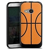 DeinDesign Coque en Silicone Compatible avec HTC One Mini 2 Étui Silicone Coque Souple Basketball Ballon Sport