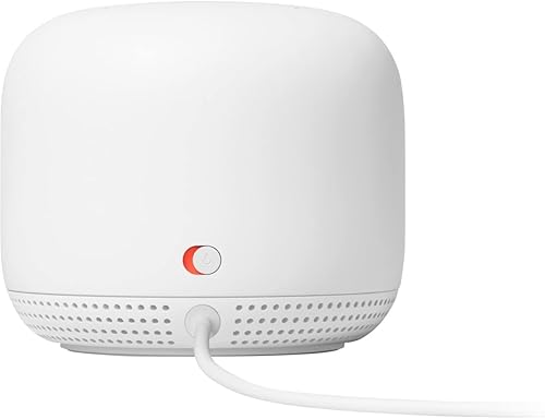 Miniatura 7 de Google Nest WiFi Point - Extensor WiFi y altavoz inteligente, funciona con sistemas Nest WiFi y Google Home WiFi, requiere router, se vende por