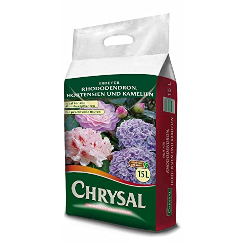 Chrysal Tierra para rododendros, hortensias y camelias, 15 litros Cover