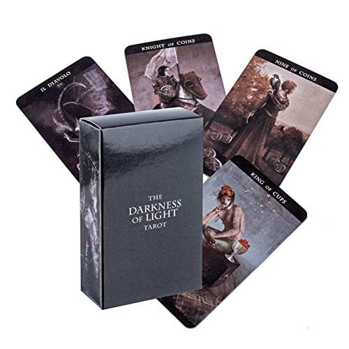 Yedaoiu Tarot Cards,The Darkness Of Light Tarot,Vintage 78 Tarot Cards,Tarot