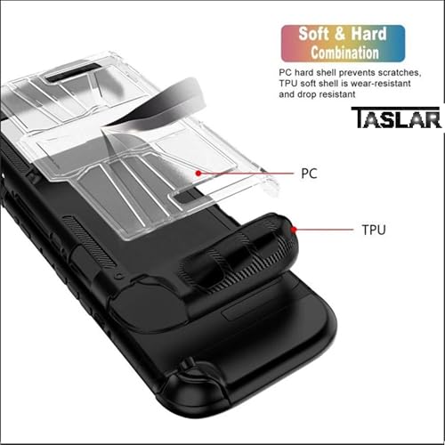 Image of TASLAR Silicone Cover Hard Shock-Absorption Anti-Scratch Shell Full Protective Controller Skin Case Full-Body Protection Anti-Scratch Compatible with Nintendo Switch 2 2025
