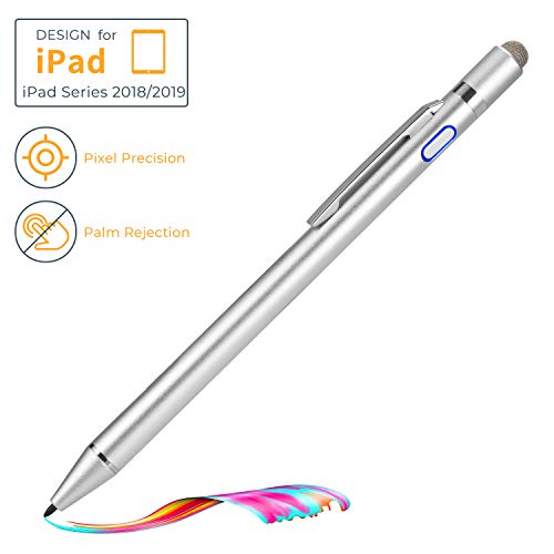 Active Stylus for iPad Pen with Palm Rejection,Compatible with Apple Pencil 2nd Gen