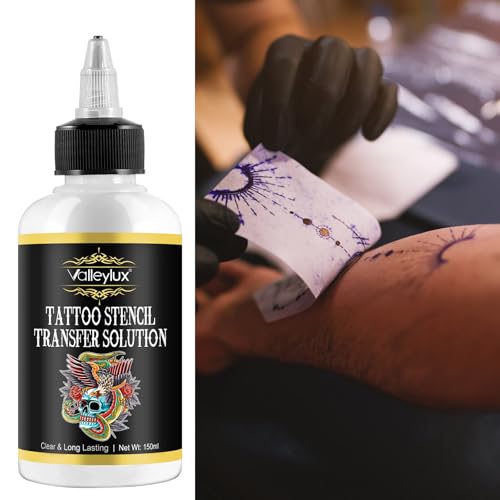 Tattoo Stencil Transfer Gel, 150 ml Tattoo-Schablonencreme für Papierklebezubehör, Fresh Stuff Tattoo-Schablone