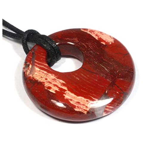 Libra Birthstone Necklace with Red Jasper Cover