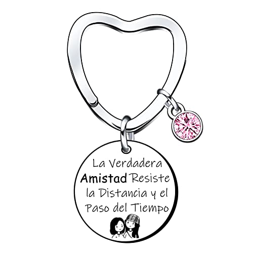 NVKFML Mejor amigo mejor amigo llavero amistad llavero amigo llavero hermana llavero mujer amiga, llavero colega, regalo de graduación, amistad llavero, regalo mujer Cover