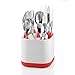 Guzzini Scolaposate Fill&Drain Kitchen Active Design, Rosso, 13 x 13 x h12.4 cm
