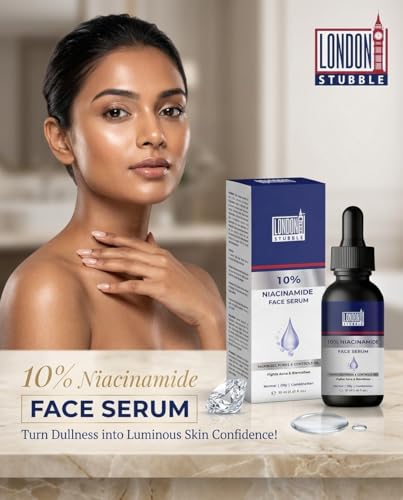 Image of 10% Niacinamide Face Serum, Minimizes Pores, Controls Oil, Fights Acne and Blemishes, 30ml