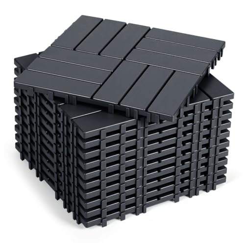 Baldosas de madera para terraza antideslizantes solucion para suelo exterior