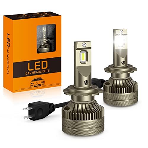 YPSNH Ampoule H7 LED,70W CSP 18000LM 6500K Blanc Phares...