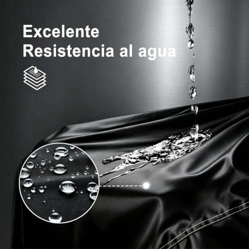 Maizjok® Funda Moto Impermeable, Cubierta Moto Exterior Interior 210D - Imagen 4