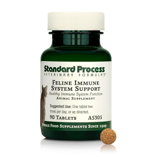 Standard Process Inc. Feline Immune System Support - Nutritional Supplement for Feline Immune Health...