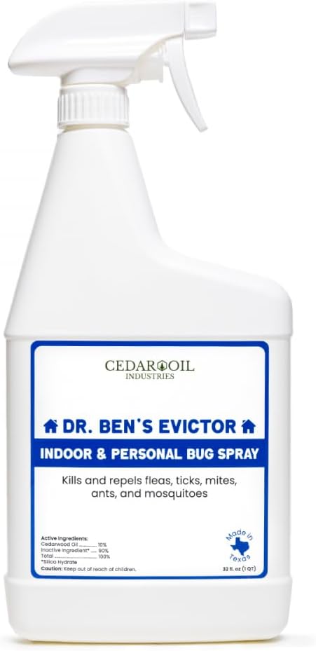 Dr Ben's Evictor Cedar Oil Spray 32 Ounce