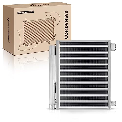 A-Premium Air Conditioning A/C Condenser Compatible with Chevrolet, GMC & Isuzu Models, W3500 W4500 W5500 Tiltmaster Forward, NPR, NQR, NRR