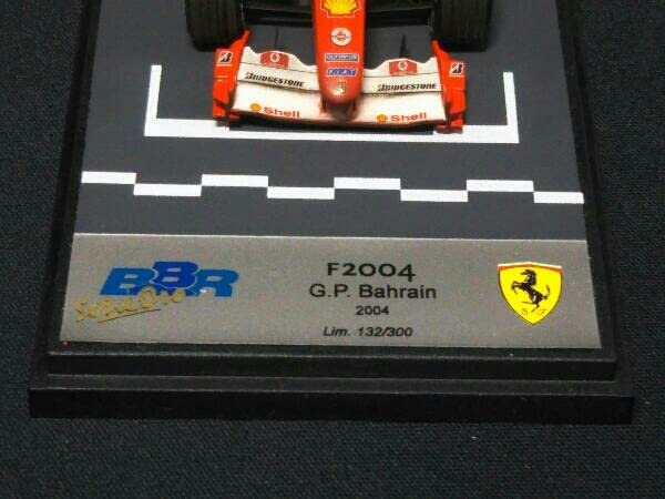 Amazon | 300台限定 BBR MODELS 1/43 Ferrari F2004 GP BAHRAIN