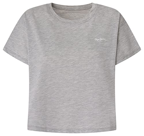 Pepe Jeans Wimani T-Shirt, Gris (Grey Marl), S para Mujer