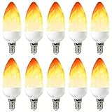 Nicht nur dieses LED-Licht-Lampe Angebot einen realistischen Flammeneffekt können Sie es mit 3 verschiedenen Modi einstellen: Standardmodus, glatte Zyklus Modus, Flamme-Effekt.