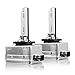CougarMotor HID Xenon Headlight Replacement Bulbs - D1S - 35W 6000K (Pack of two bulbs)