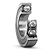 SKF 206-2Z Radial Bearing, Single Row, Maximum Capacity, ABEC 1 Precision, Double Shielded, Non-Contact, Normal Clearance, Steel Cage, 30mm Bore, 62mm OD, 16mm Width, 17300lbf Static Load Capacity