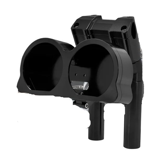 Clip de montage guidon de moto noir et rouge pour Road Glide et FLTRX 2015-Up