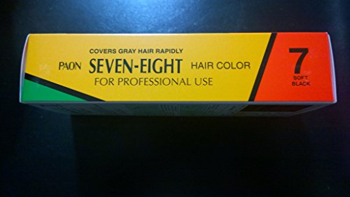 PAON Hair Cream Refill, No. 7 Soft Black