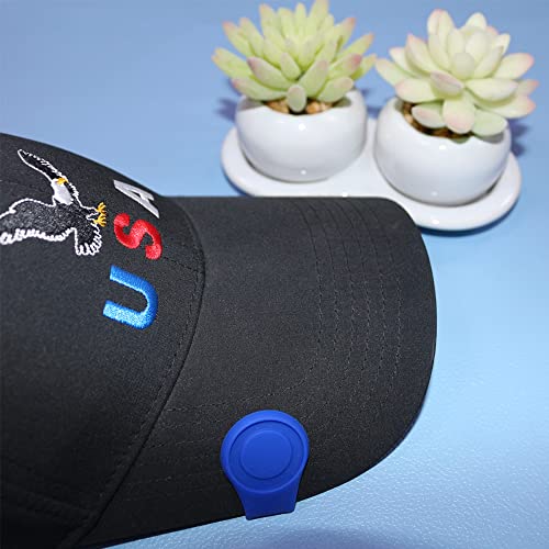 Myartte Silicone Golf Ball Marker Hat Clip Strong Magnetic Closure Great For Golf Gift For Women Men Golfer (Pack Of 3 4 Or 7) #TOP3