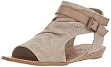 Schnallenverzierung Blowfish Frauen Bella Offener Zeh leger Platform Sandalen Braun Groesse 10 US /41.5 EU