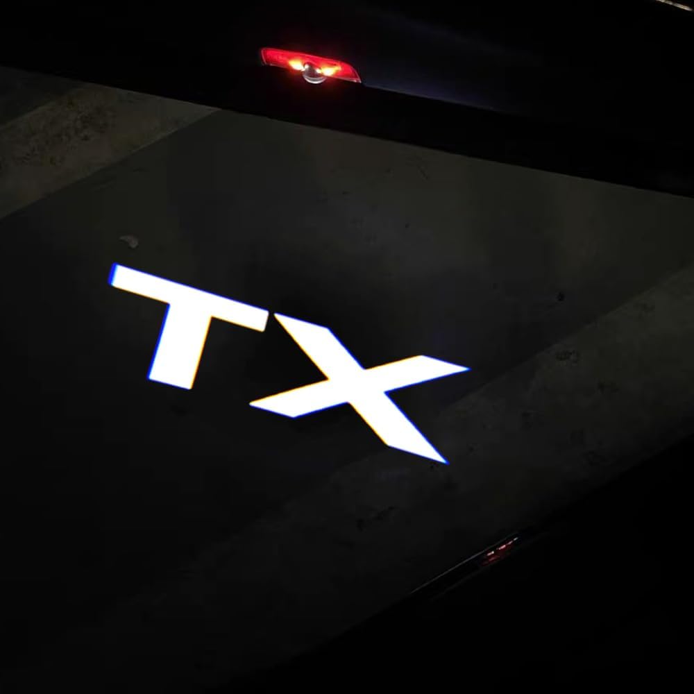 2PCS Door Lights Logo for TX TX350/TX500H/TX550H+ Accessories Courtesy LED Welcome Puddle Projection Light Lamps Compatible with TX