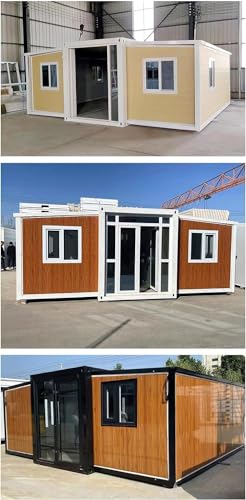 Portable Prefabricated Tiny Home 13x20ft, Mobile Expandable Plastic Prefab House for Hotel, Booth, Office, Guard House, Shop, Villa, Warehouse, Workshop (with Restroom). - Image 3
