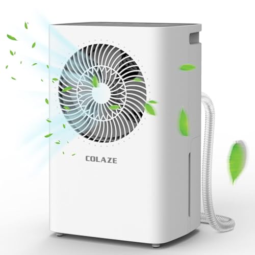 COLAZE Deumidificatore 12 l in 24 h, tipo di compressore, potenza di deumidificazione,...