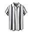 Gray White Stripes Bowling