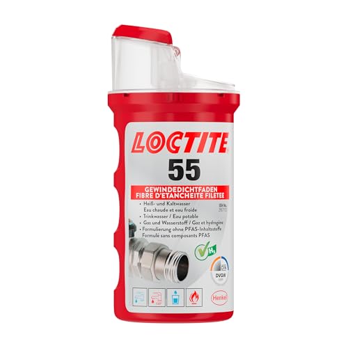 LOCTITE 55, Gewindedichtfaden für schnelle Dichtung...