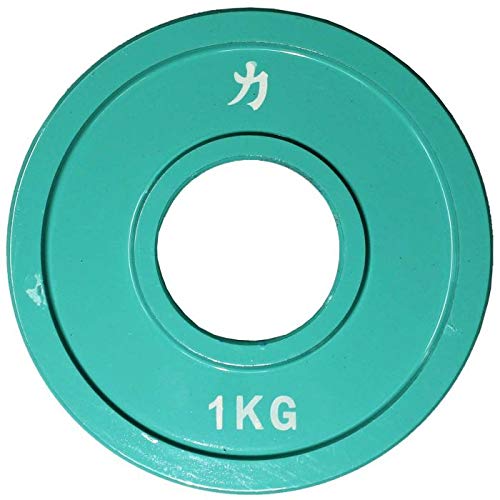Strengthshop Hantelscheibenset - Stahl, Farben nach IWF-Standard, 2 x je 2.5 kg, 2 kg, 1.5 kg, 1 kg, und 0.5 kg/Lochdurchmesser 50 mm