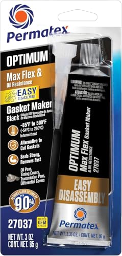 Belgrade Parts & Service, Inc. Heavy Duty Automotive Optimum Black Gasket Maker, 3 oz