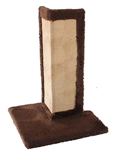 Arranhador Gatos De Canto Protege Móveis Sofás Marrom