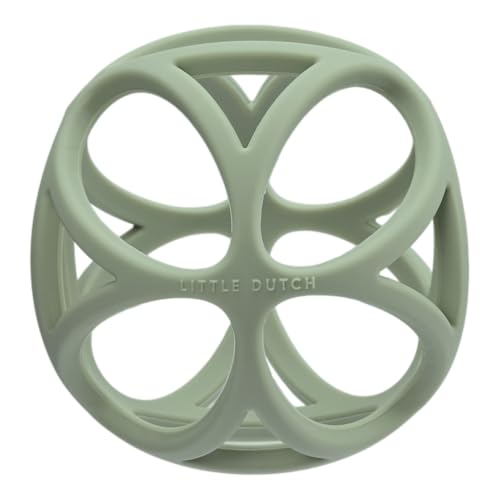Little Dutch 2012521 Play Ball/Grab Ball/Teething Ball Silicone Green