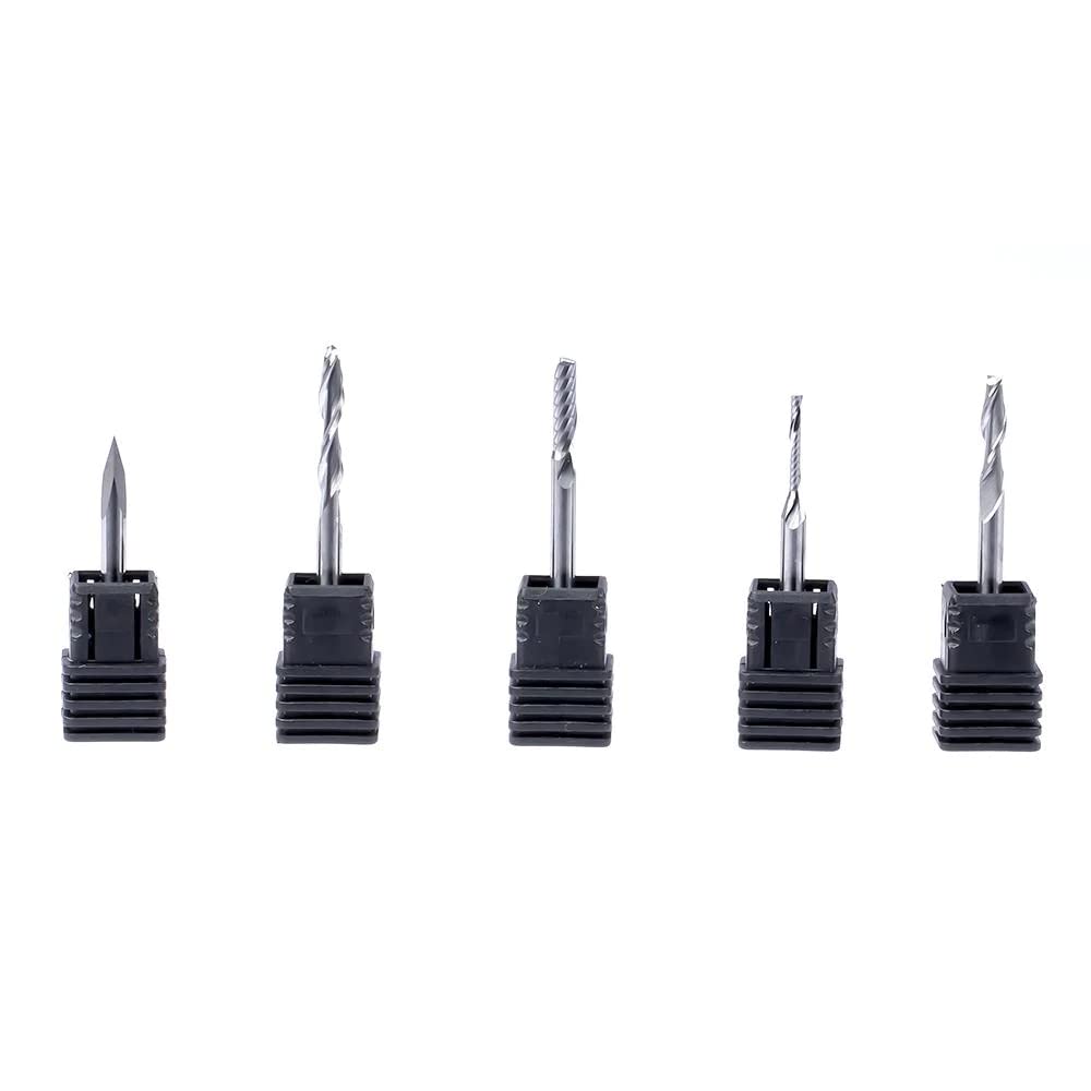 CNC Bits (5 Bits) for Snapmaker 2.0,Snapmaker Artisan 3D Printer