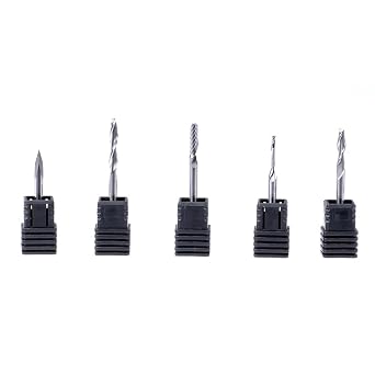 CNC Bits (5 Bits) for Snapmaker 2.0,Snapmaker Artisan 3D Printer