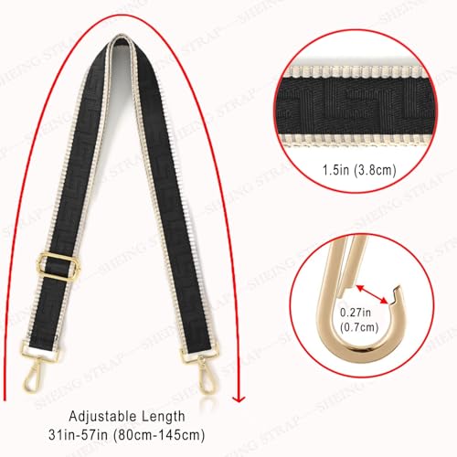 Image of Purse Strap Replacement Crossbody Handbag Shoulder Strap Adjustable