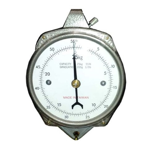 Zenport AZDH50-4PK Mechanical Hanging Dial Scale 50 lbs., Box of 4