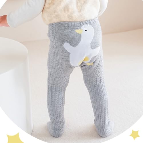 Fleece Lined Leggings for Girl Cartoon Cotton Stretch Stockings 0-5Y Autumn Spring Sweet Pantyhose Toddler Hosiery3