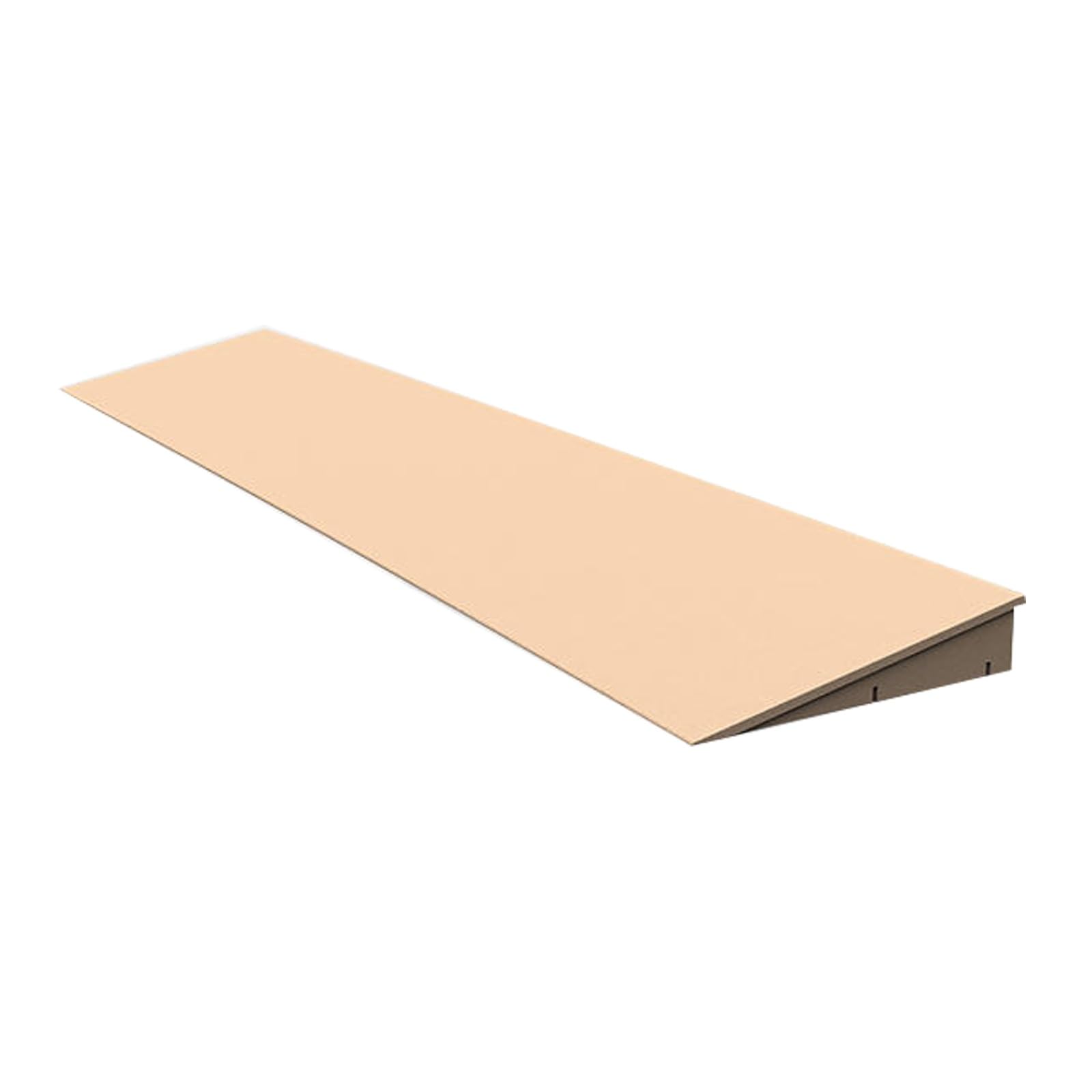 WRYSQBHJYB Threshold Ramp, Wheelchair Ramps for Home Steps, Curb Ramp for Transition Doorways Curbs Garages, Portable Ramp for Wheelchairs, Trolleys, Bicycles(Beige,1cm/0.3in)